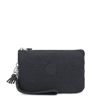 Kipling Creativity Extra Large Divat Wristlet Táska Sötétkék | HU 2062HA